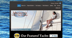 Desktop Screenshot of marinersyachts.us